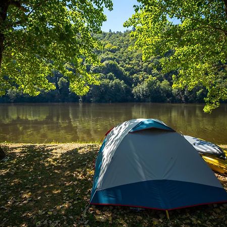 Camping Le Chateau Du Gibanel Saint-Martial-Entraygues 外观 照片